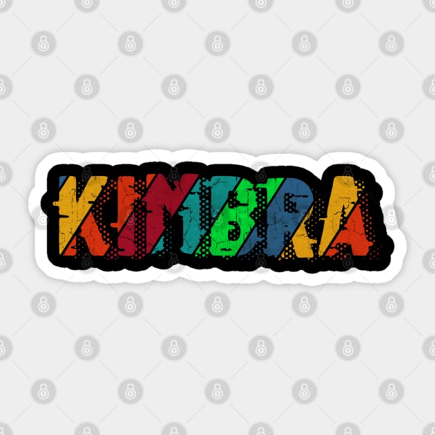 vintage color Kimbra Sticker by Rada.cgi